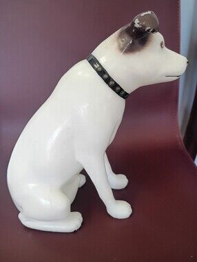 Vintage 1950s RCA Victor “Nipper” His Master’s Voice 11” Plastic Statue Figurine